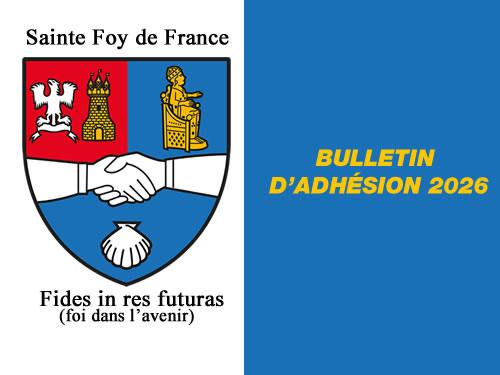 Bulletin d'adhésion à l'association 2026